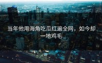 当年他用海角吃瓜红遍全网，如今却一地鸡毛