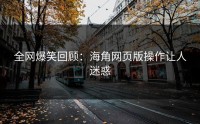 全网爆笑回顾：海角网页版操作让人迷惑